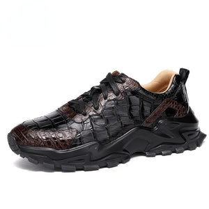 Leather Genuine Trend Sports Casual Rubber Sole Designer Shoes Luxury Brand For Men High Quality Male Sneakers Sapatillas Hombre