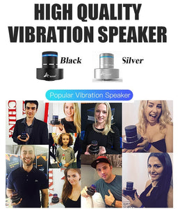 Adin 26w Vibration Bluetooth Speaker Wireless Music Center Outdoor Subwoofer Neighbor Column Audio Portable Vibro Speakers Phone