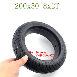 Hot sale High Quality 200x50 8X2T Solid tyre 8 inch tire fit Electric Self Balancing Hoverboard Scooter 200*50 8x2T tyre