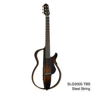 Yamaha SLG200 Acoustic Electric Guitar With Original Guitar Bag And Pick Instrument Steel Or Nylon String Silent Guitar
