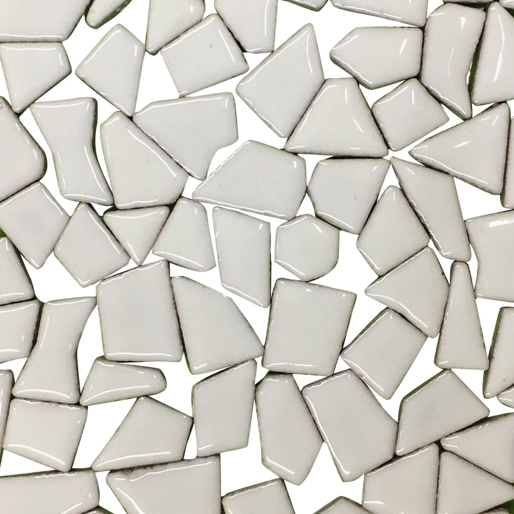 Ceramic Mosaic Tiles 100g Irregular Mosaic Making Materials DIY Hobby Wall Crafts Decorative Material Mosaic Pieces for Arts