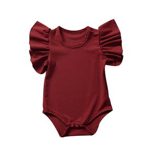 Newborn Body Suit Todder Clothes Set Baby Girl Cotton Short Sleeve Bodysuit Kid Clothes Set Girls Sunsuit Infant Clothing