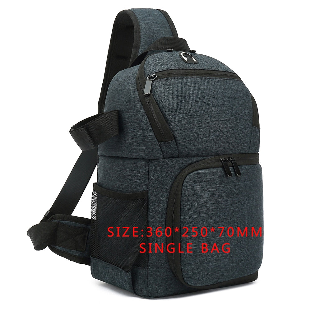 Multi-functional Camera Bag Photo Backpack Waterproof Large Capacity Portable Travel DSLR Camera Bag Digital Cameras Bag