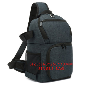 Multi-functional Camera Bag Photo Backpack Waterproof Large Capacity Portable Travel DSLR Camera Bag Digital Cameras Bag