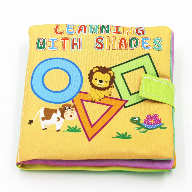 Kidsbooks Baby Early Learning Tearing Tail Cloth Book Parent-child Interactive Sound Paper Puzzle Cloth Book Toy