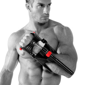 Hand Grip Exerciser Trainer Adjustable Anti-slide Hand Wrist Device Power Developer Strength Training Forearm Arm Gym Equipment