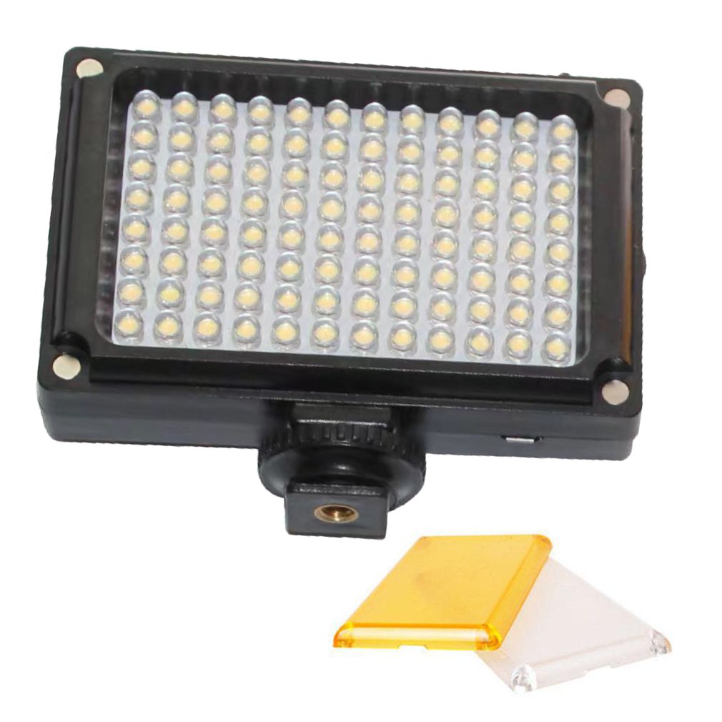 96LED Video DVFT-96LED Rechargable LED Video Light Lamp Studio Photo Wedding Party Fill-in Light for DSLR Camera R25 ACEHE