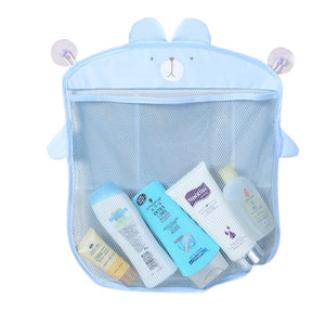 Baby Bath Toys Cute Duck Frog Mesh Net Toy Storage Bag Strong Suction Cups Bath Game Bag Bathroom Organizer Water Toys for Kids
