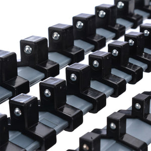 3pcs/set 1/4" 3/8" 1/2" Plastic Socket Tray Rail Rack Storage Holder Organizer Shelf Stand Socket Wrench Holders Home Tools