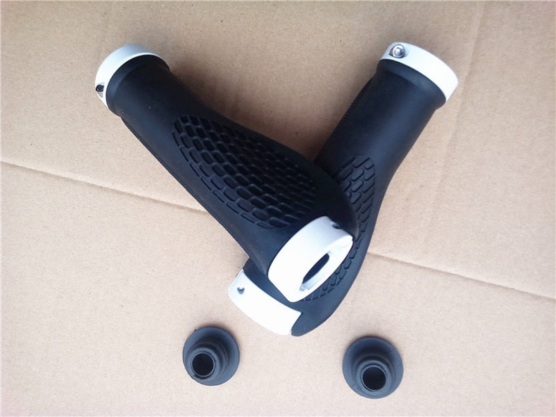 Rubber Bike Handlebar Grip Anti-Skid Ergonomic Mountain MTB Cycling Parts Bicycle Grips Black Gold Red Blue