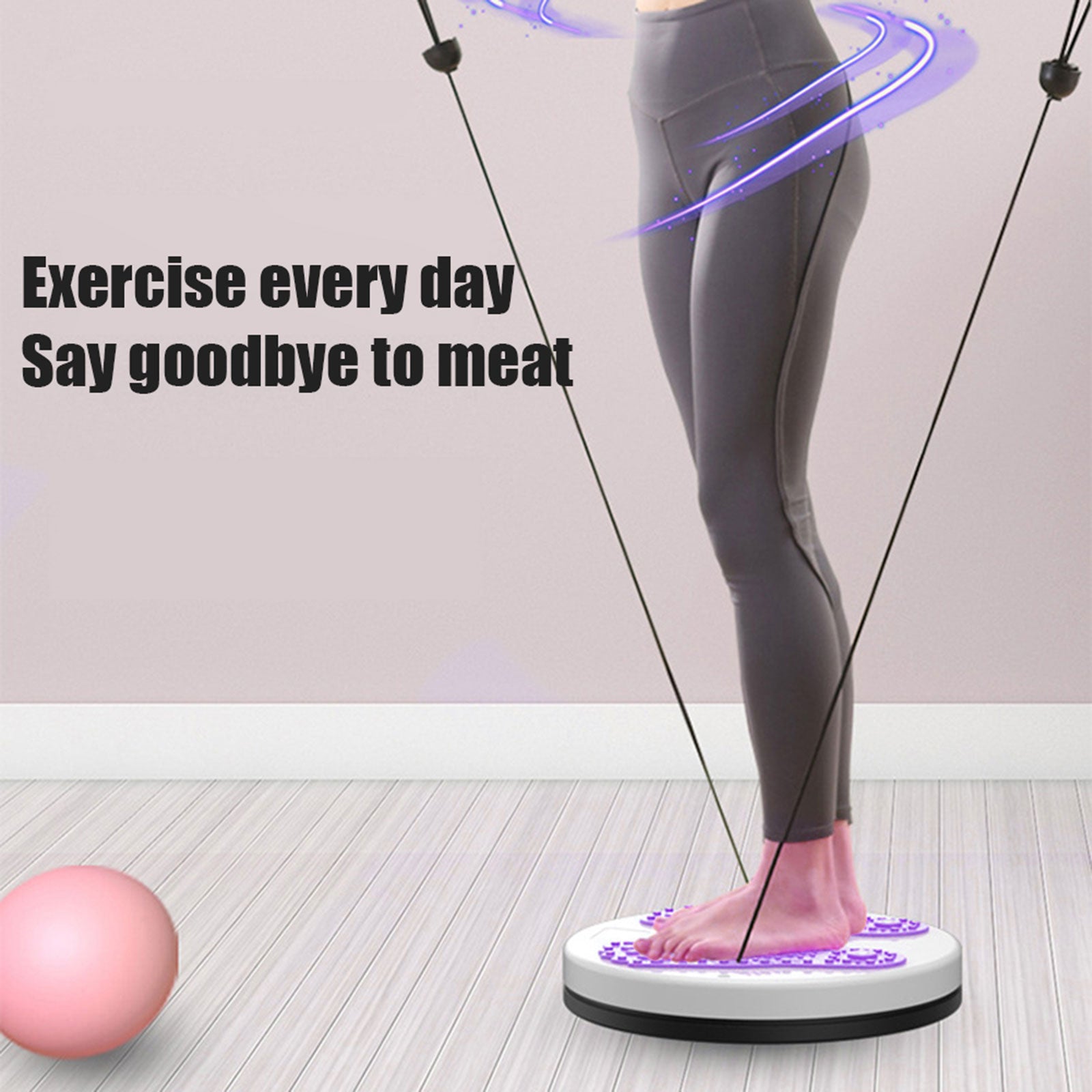 Twister Board for Exercise Waist Twisting Disc with Handles Magnet Balance Board Home Aerobic Exercise Fitness Equipment