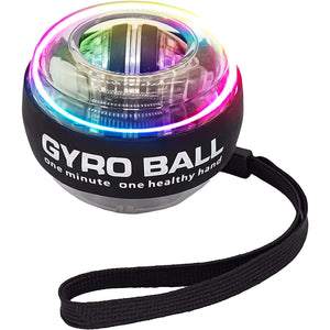 LED Wrist Power Hand Ball Self-starting Powerball With Counter Arm Hand Muscle Force Trainer  Exercise Equipment Strengthener