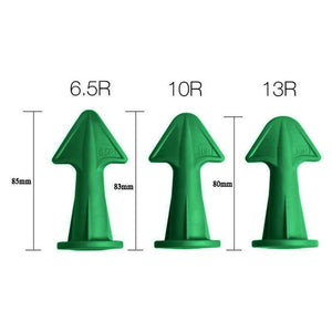3pcs Multi-functional Silicone Sealant Nozzle Scraper Floor Caulking Tools Silicone Sealant Nozzles Kit Home Improvement