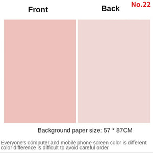 Photo Studio Back Drops Background Product Photography Food Props Backdrops for Photographers Christmas Morandi  Paper 57*87cm