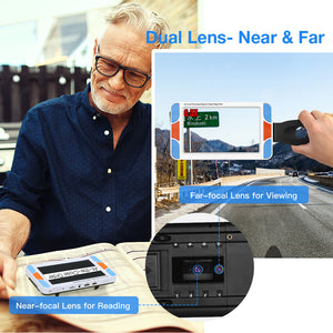 Eyoyo 5.0" inch LCD 3-48X portable Digital Magnifier lupa Electronic video Reading Aid Portable with HDMI 1080 i60 & AV Output