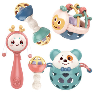 Montessori Toys Puzzle Educational Wooden Toys Baby Children Fingers Flexible Training Science Twisting Worm Toy