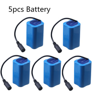 Limskey 1/2/3/4/5PCS T188 T888 2011-5 Remote Control RC Fish Finder Fishing Bait Boat Spare Parts 7.4V 6000mah battery