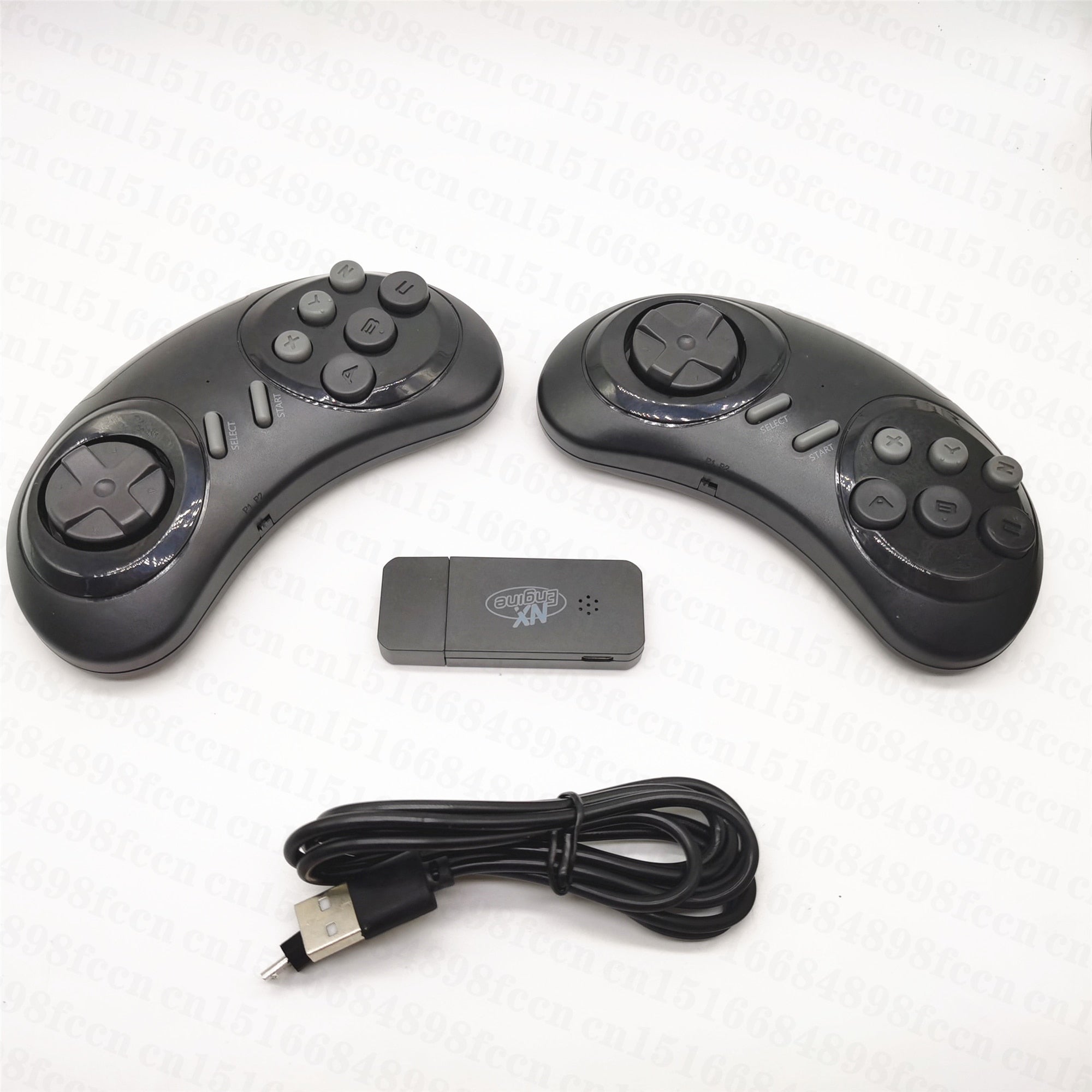Wireless HD Mini Retro TV Video Game Console For Genesis For Master System Games Support TF Card Save&amp;Load 1600 Built-In Games