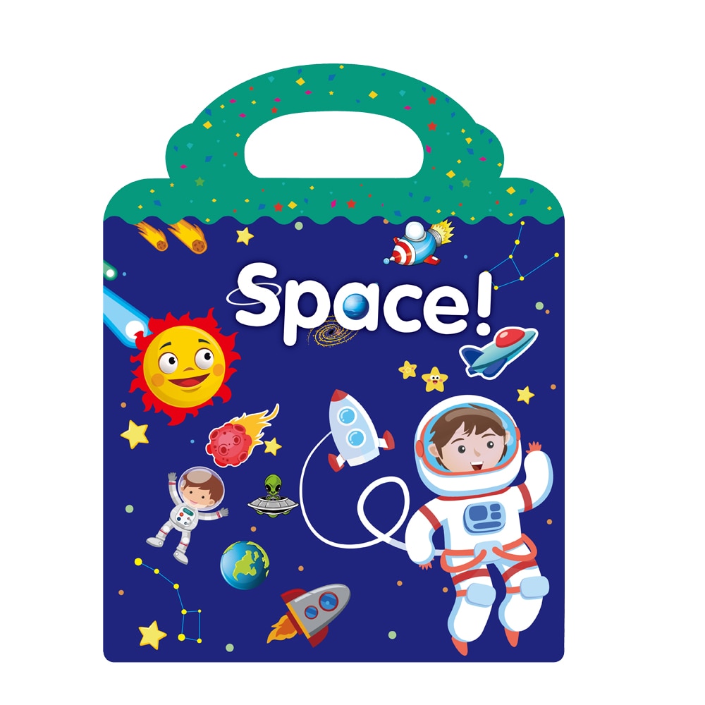 Children's Reusable Stickers Books Kawaii Stationery Stickers for Kids Early Education Cartoon Cute Stickers for Children Gift