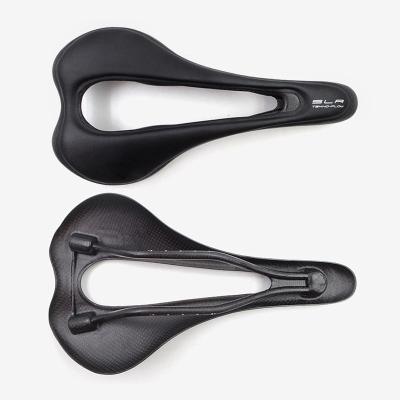 Wide Full Carbon Saddle Road Bike Seat Mountain MTB Bike Saddle Ultralight Carbon Fiber Bicycle Seat Cushion Bike Parts