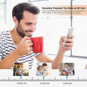 Mini Home Security Camera PNZEO 1080P HD Wireless WiFi Remote View  Super Mini Cameras Nanny Cam Small Recorder