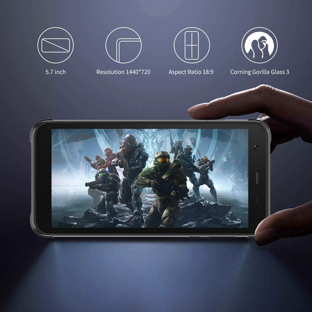 Blackview BV6300 Pro Global Version Cell phone 6GB+128GB IP68 16MP Rugged Smartphone 4380mAh Android 10 NFC 4G Mobile Phone