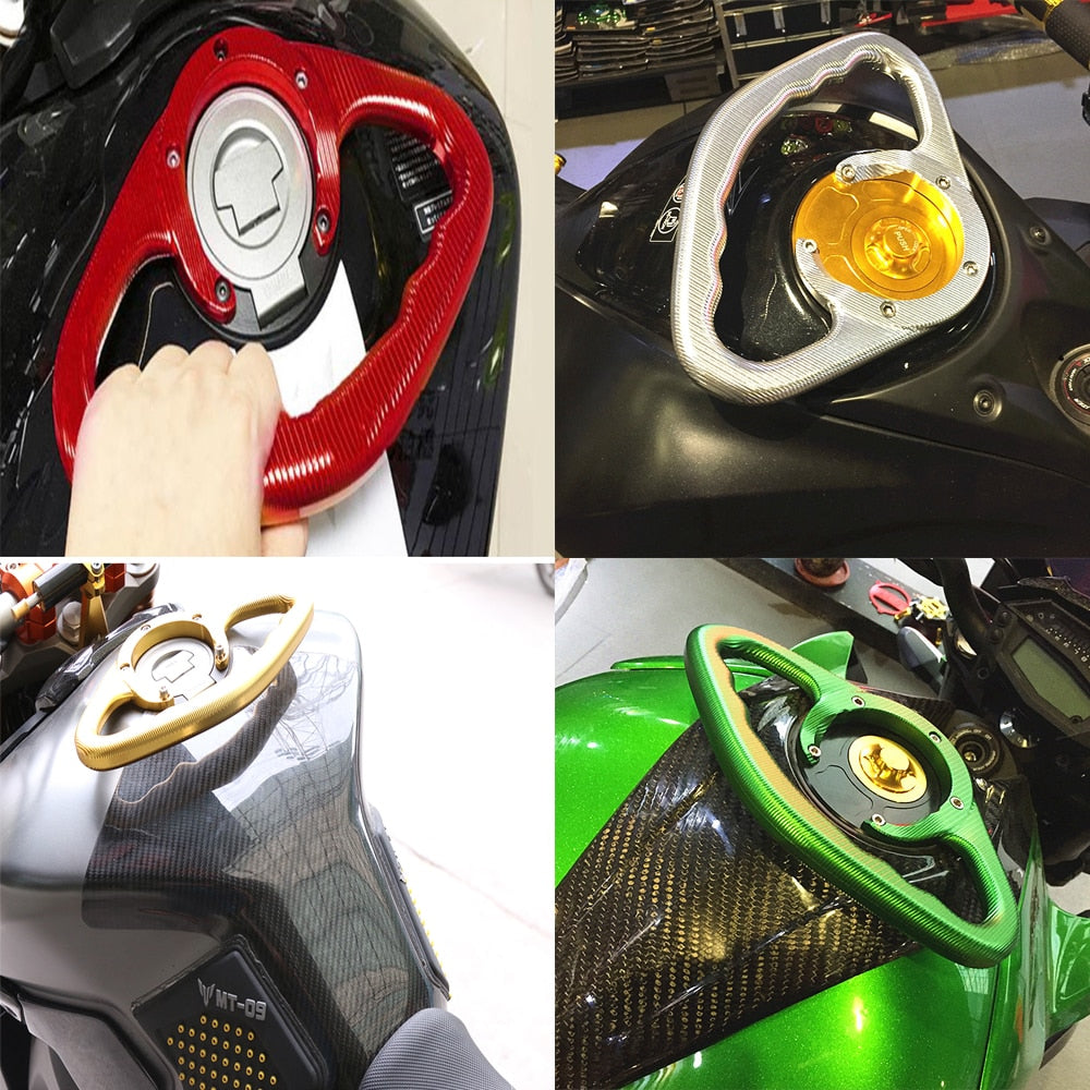 For Yamaha YZF R6 YZFR6 YZF600 2000-2014 2013 2012 2011 Motorcycle Parts CNC Rear Passenger Handlebar Fuel Tank Armrest Handle