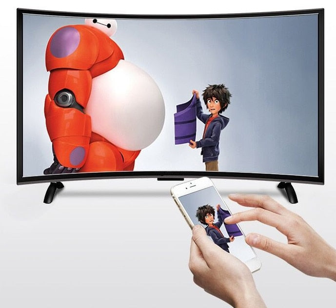 40 45 50 55 60‘’ inch curved lcd monitor and android smart TV Dolby DVB-T2 S2 wifi bluetooth TV led television tv