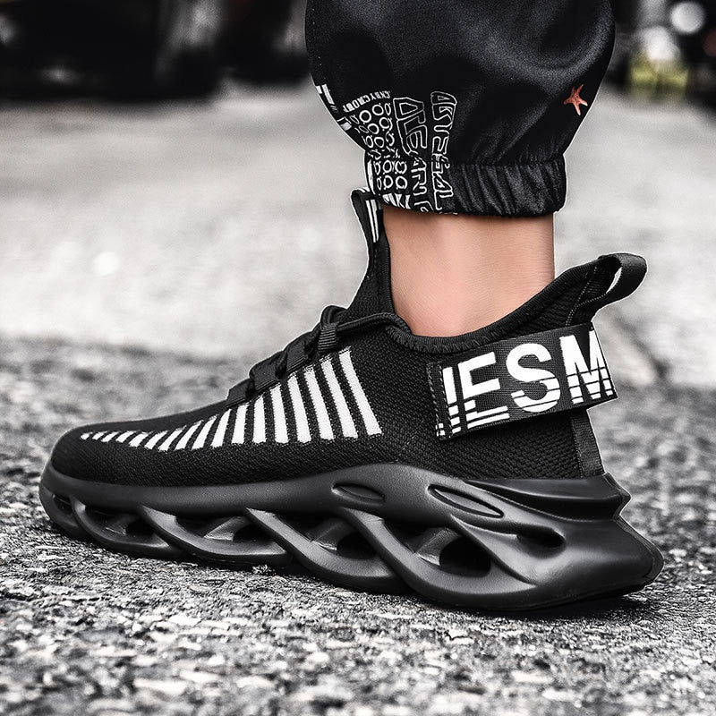 Men&#39;s Sneakers Casual Spring Shoes Vulcanize Breathable No-slip Male Lace Up Lightweight Man Footwear White Sports Shoe For Men