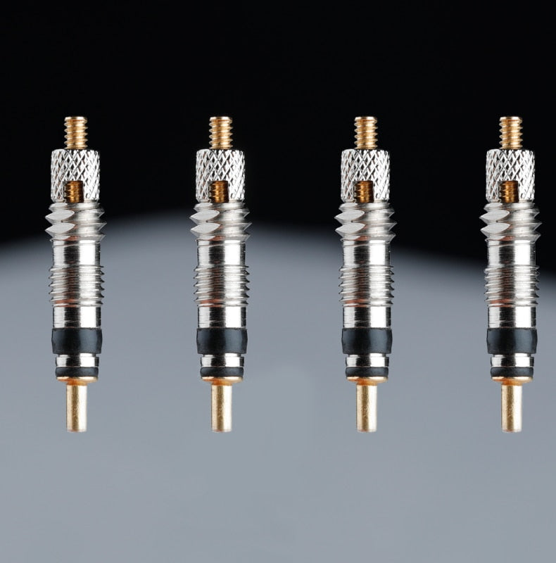 Deemount Top Quality Presta Valve Core 2/6/12PCS Brass CNC FV MTB Road Bike Tubes Service Parts Tool Optional