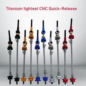 Titanium Lightest CNC Bicycle Quick Release Skewer lever Cycling Hub Quick-Release for MTB Road Bike parts