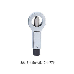 REIZ Nut Splitting Wrench Screw Cracking Spanner Set Adjustable Damaged Nut Remove Extractor Rust-Resistant Heavy Duty Tool Kit
