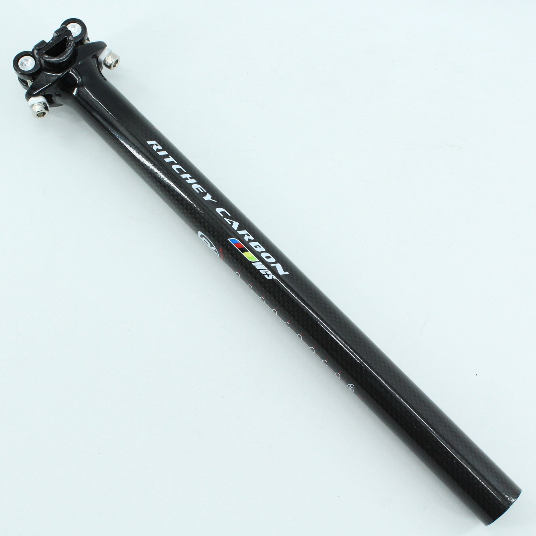 New Mountain Road bike alloy+3K carbon fibre seatpost carbon bicycle seatpost 25.4/27.2/30.8/31.6*350/400mm MTB parts Free ship