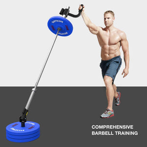 25/50mm T Bar Row Landmine Attachment Multi-Grip Barbell Handle for Deadlift Squat Tricep Exercises Home Gym Fitness Equipment