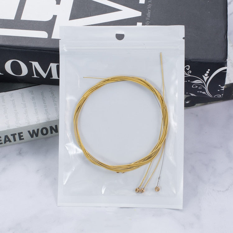 6pcs Guitar Strings Nylon Silver/Copper Alloy Strings Set for Classical Classic Guitar 1M 1-6 E B G D A E Guitar Accessories