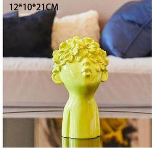 European Resin Butterfly Boy Figurines Ornaments Kawaii Decor Home Room Table Head Statues Crafts Art Office Desktop Accessories