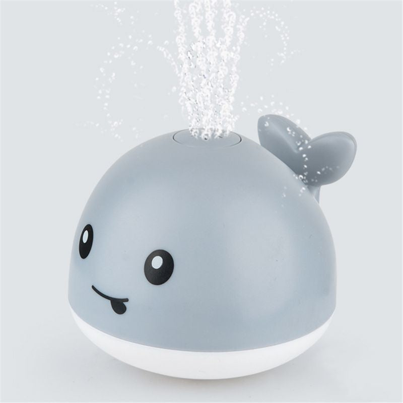 Baby Light Up Bath Tub Toys Whale Water Sprinkler Pool Toys for Toddlers Infants Kids