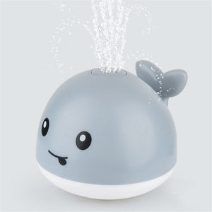 Baby Light Up Bath Tub Toys Whale Water Sprinkler Pool Toys for Toddlers Infants Kids