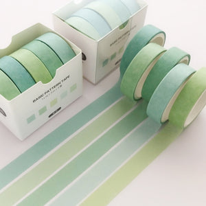 5pcs/set Printing Washi Tape Set Diy Masking Tape Cute Stickers School Suppliers Stationery Gift Presented By Kevin&Sasa Crafts