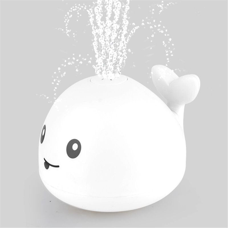 Baby Light Up Bath Tub Toys Whale Water Sprinkler Pool Toys for Toddlers Infants Kids