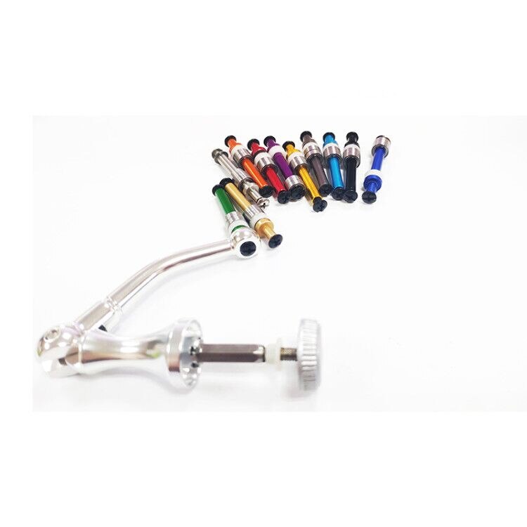 Kawa Fishing Reel Handle Shaft For Install Knob Accessory Include ( 2pcs Bearings) And Washers Fishing Reel Rocker Parts
