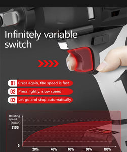 Cordless impact wrench 30000mah Electric Impact Wrench , 980N.m Max Torque, 3800rpm speed, Two-Direction Rocker Switch