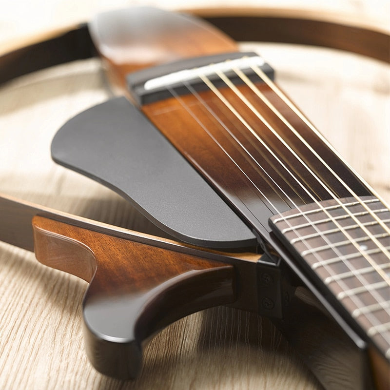 Yamaha SLG200 Acoustic Electric Guitar With Original Guitar Bag And Pick Instrument Steel Or Nylon String Silent Guitar