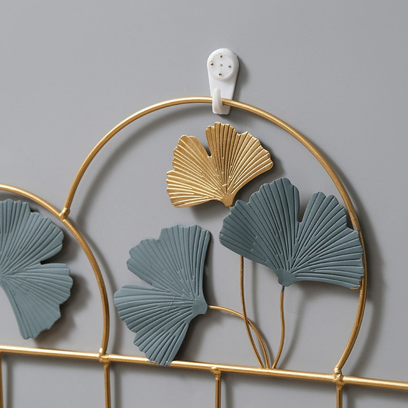 Creative Metal Key Hooks Coat Rack Nordic Home Decoration Iron Wall Shelving Storage Hanger Wall Hanging Hook