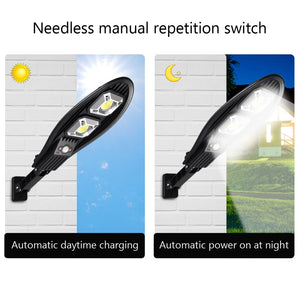 500 watts LED Solar Light Outdoor Solar Lamp Powered Sunlight Waterproof PIR Motion Sensor Street Light for Garden Decoration