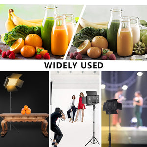 U800 LED Photo Studio Light for Tiktok Youbute Game Live Video Lighting 40W/50W Portable Video Recording Photography Panel Lamp