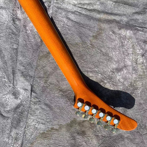This is a Retro Color Electric Guitar, High-quality wood, excellent timbre, free delivery.