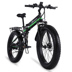 Shengmilo Electric Bike 1000W New Super Level Snow Bike Electric Bike Folding Ebike 48V12Ah Electric Bicycle 4.0 Fat Tire e bike