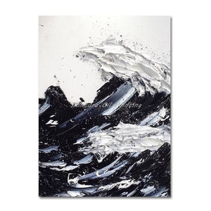 Mintura Wall Picture For Living Room Home Decoration Hand Painted Rich texture Modern Abstract Art Knife Oil Paintings on Canvas
