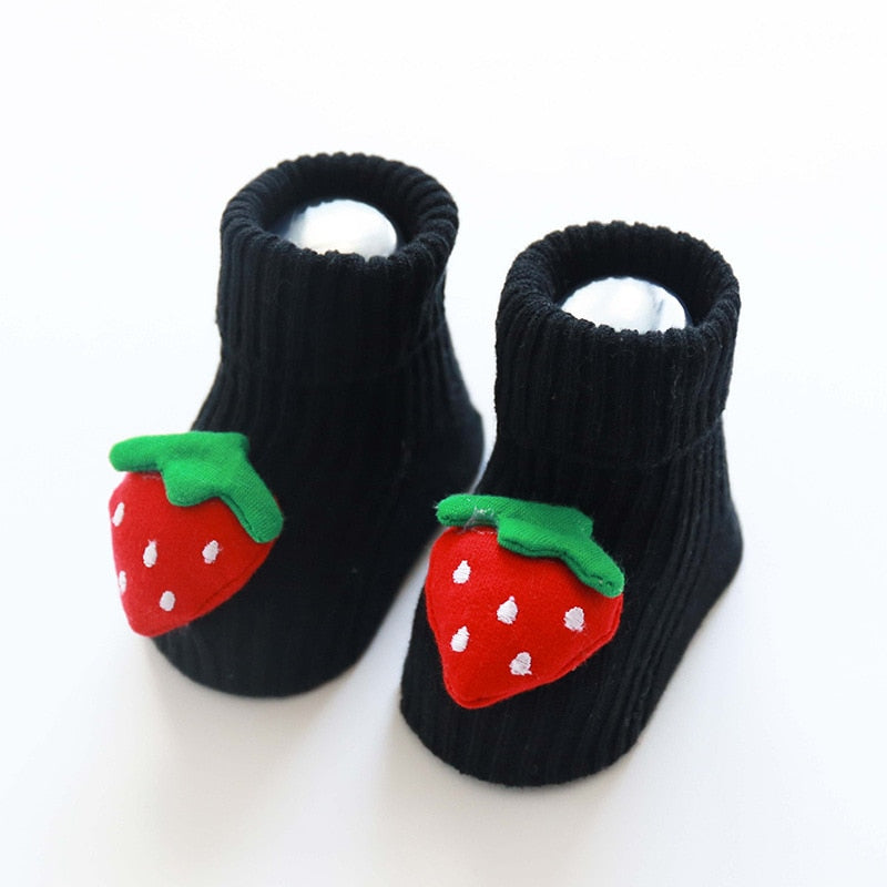 Thicken Baby Kids Socks Autumn Winter Cotton Striped Socks Warm Toddler Boy Girls Floor Socks Children Clothing Accessories